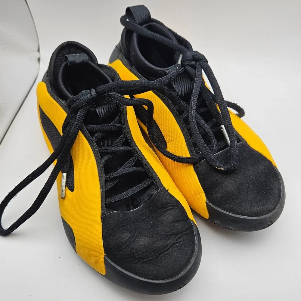 Adidas Harden Vol 8 Taxi Yellow Black Basketball Shoes IE2694 Mens 5.5